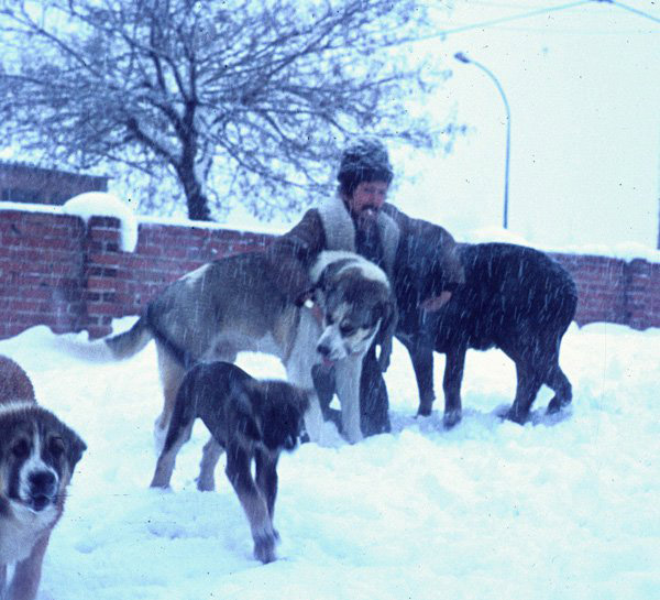 Luis Esquiró con Tarzan, Paloma Negra, Tas y Maura, los años 60
Keywords: 1960 1965 trashumancia