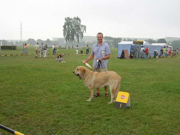 Jaga Tornado Erben - Exc. 1, Young winner, BOB, Juniorchampion of Poland - National show in Torun - Poland 19.08.2007
And... 12.08.2007 International show in Sopot - Poland: Jaga Tornado Erben - Exc.1, Young Winner, BOB

(Druso de la Aljabara x Ch. Cassandra Tornado Erben)
Born: 26.06.2006 
 

Keywords: 2007 tornado