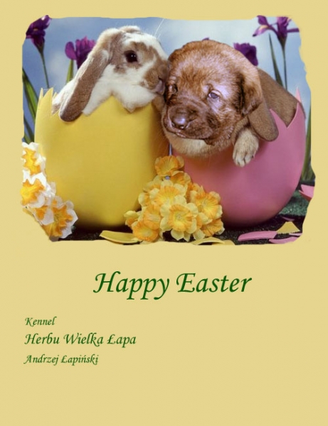 Happy Easter 2007 from Herbu Wielka Lapa - Poland
Keywords: herbu