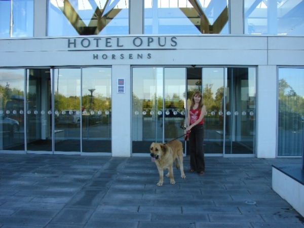 Anabel with the owner near hotel where we stayed in Denmark - CAC Show 25.06.2010 Denmark
Keywords: 2010 gennady cortedemadrid