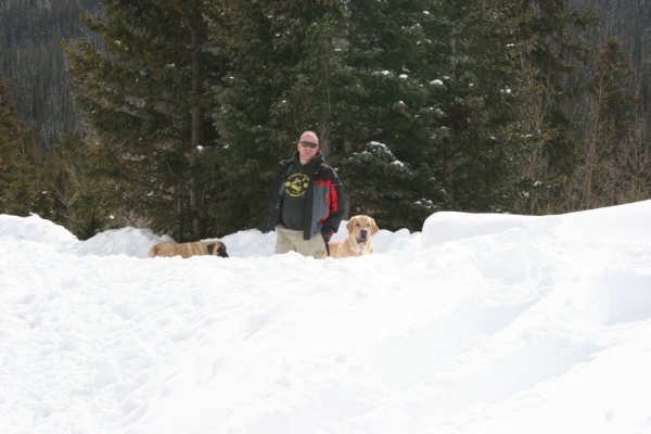 Independence Pass Snowed over - Papa, Leon and Gitana
Romulo de Campollano (Leon) and Bandera de Campollano (Gitana)

Keywords: moreno